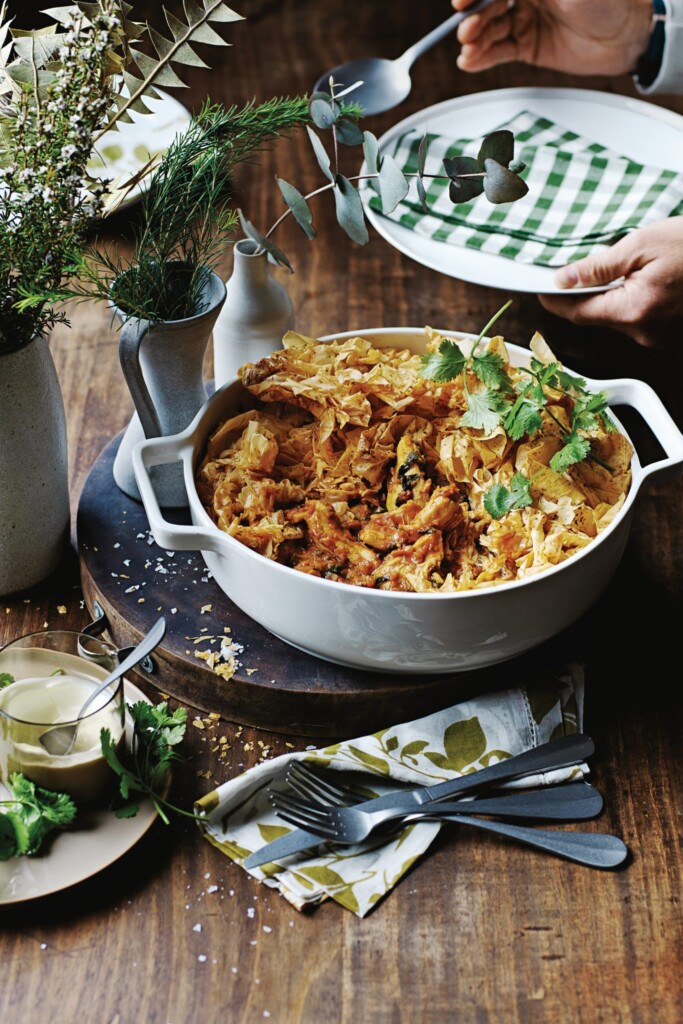 butter chicken pie