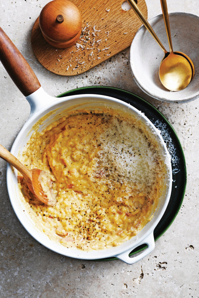 risotto carbonara