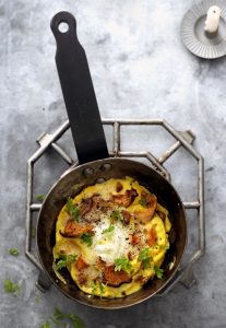 omelet cantharel