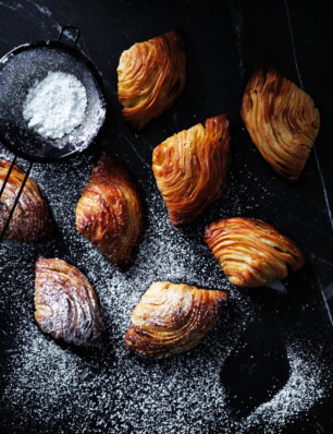 sfogliatelle met ricotta & oranjesnippers