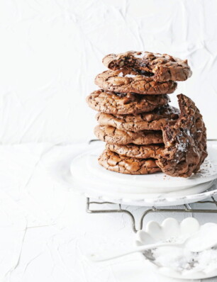 browniekoekjes met cranberry’s