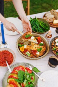 Spaanse tortilla met prei