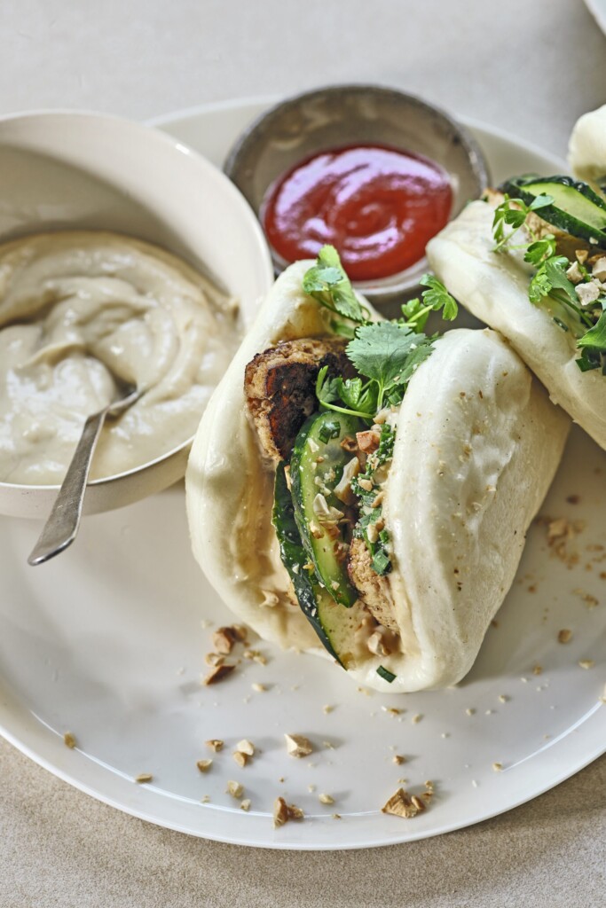 bao buns met tofu