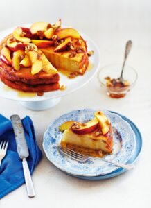 Ricottacake met nectarines