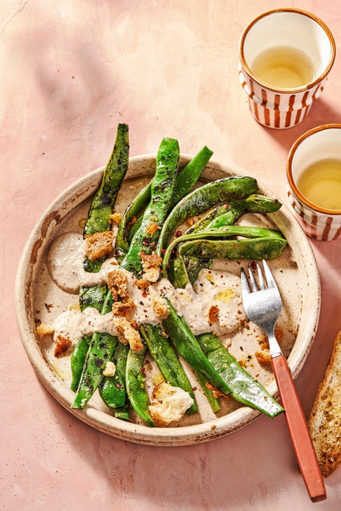 gegrilde snijbonen met tonnato & crostinicrunch