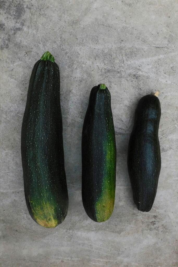 does size matter als het om courgette gaat?