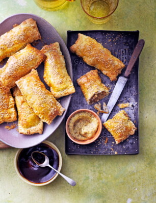 vegan sauzijnenbroodjes met hoisin