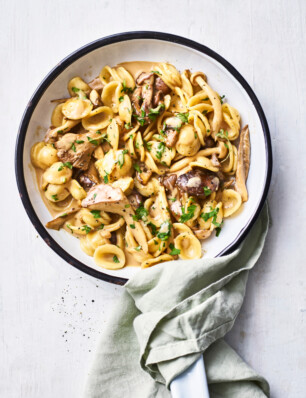 orecchiette met paddenstoelenragout