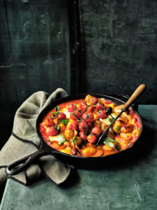 gnocchi met saucijzenvlees uit de oven