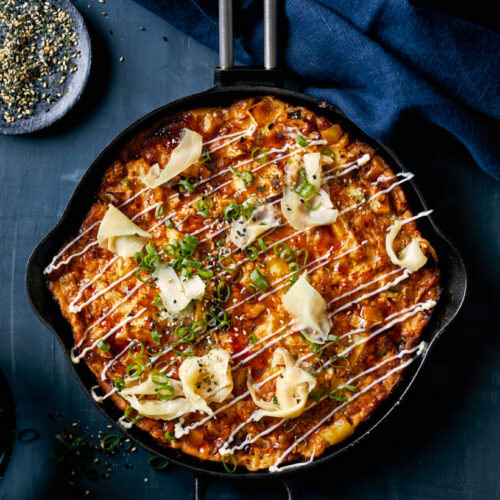 okonomiyaki-pannenkoek