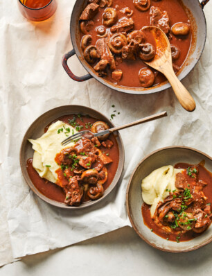 de populairste recepten op Instagram deze maand? Paddenstoel-pie, -goulash en dít dessert