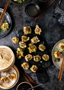 siu mai met kip-shiitake-vulling