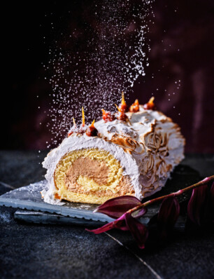 bûche de noël Paris-brest