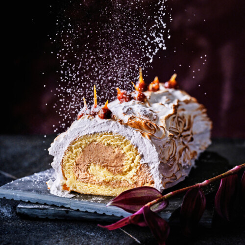 bûche de noël Paris-brest