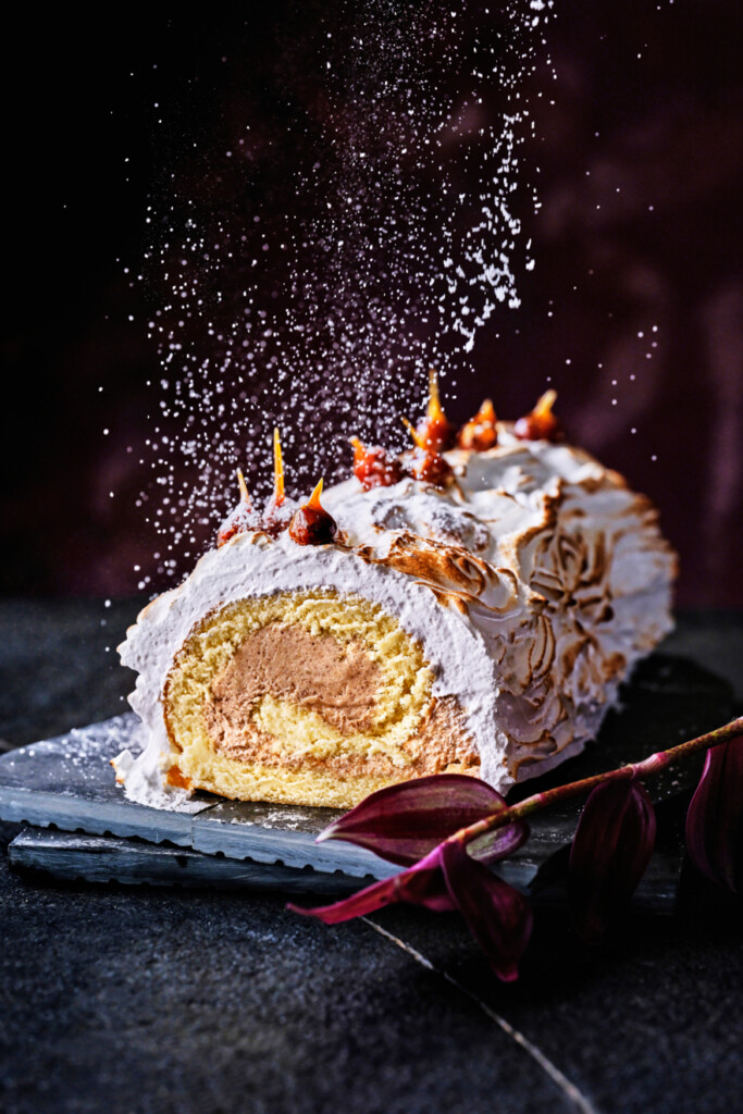 bûche de noël Paris-brest