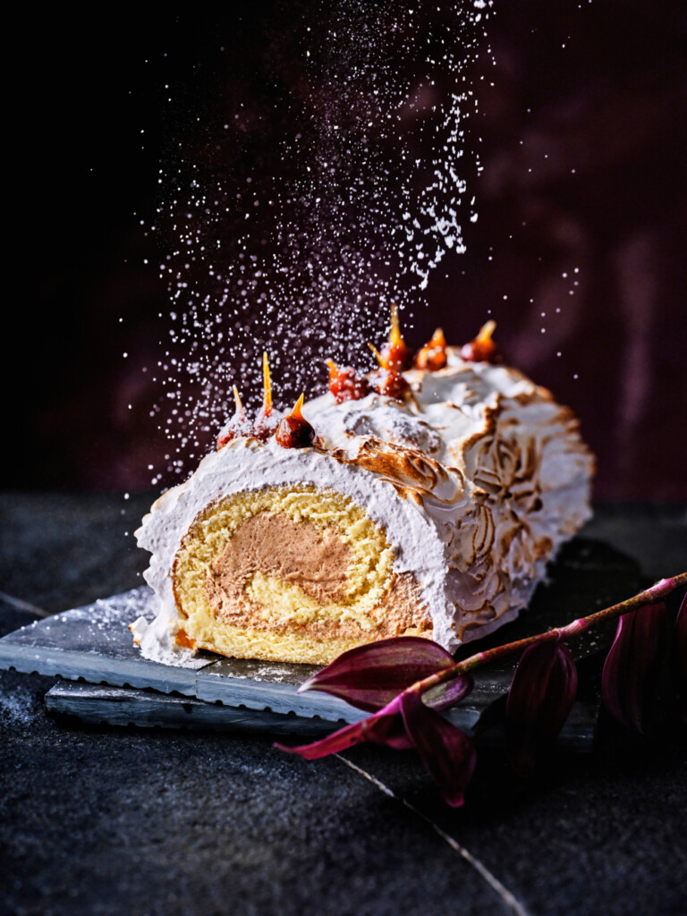 bûche de noël Paris-brest