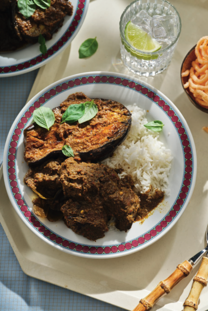 rendang van rundvlees met kardemom van Maureen Tan