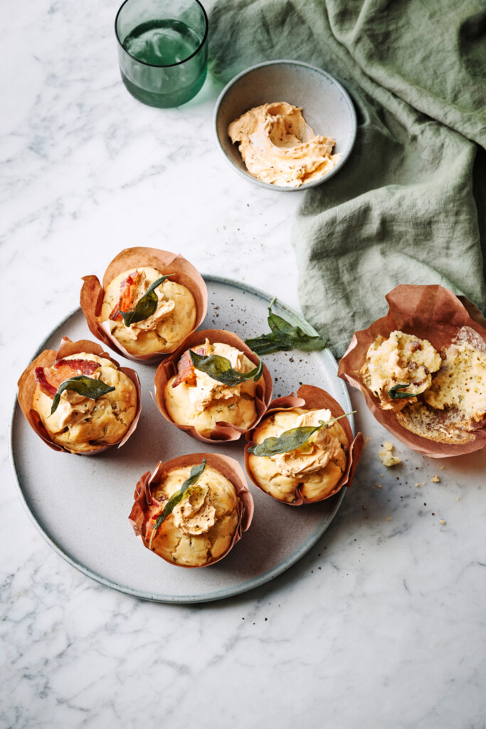 ontbijtmuffins met eieren & pancetta