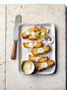 14 uurs krokante aardappel kaassaus