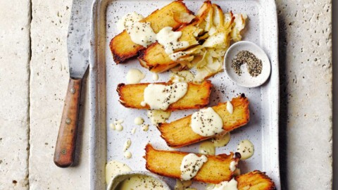 14 uurs krokante aardappel kaassaus