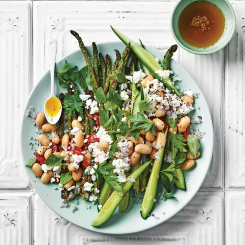 asperges witte bonen salade