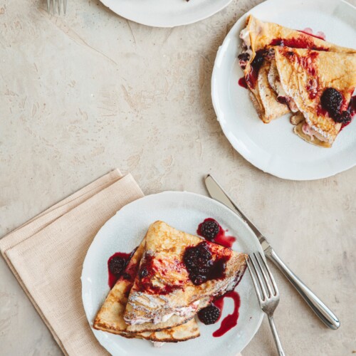 FRANSE CRÊPES met bramen & crème de cassis 8-22