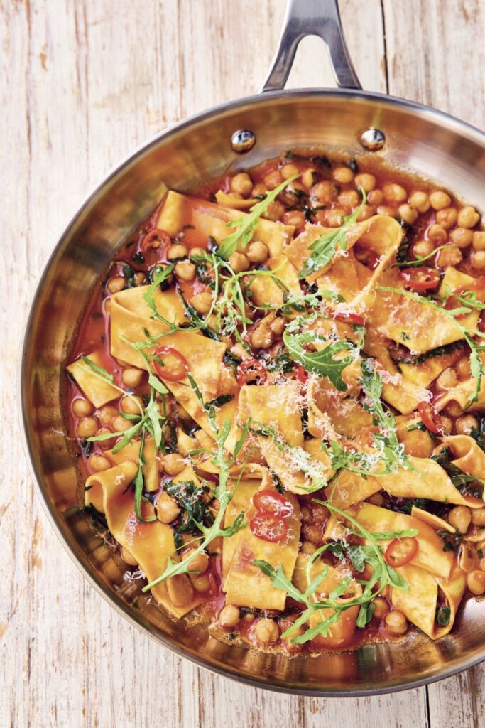 kikkererwten arrabiata van Jamie Oliver