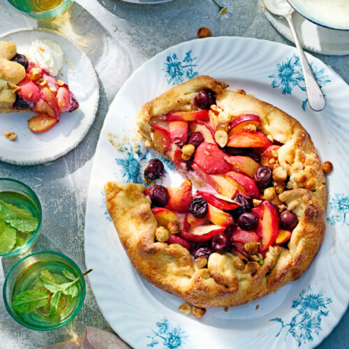 galette nectarine kersen rutger bakt