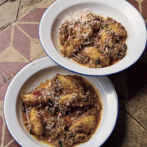 zoete aardappel gnocchi