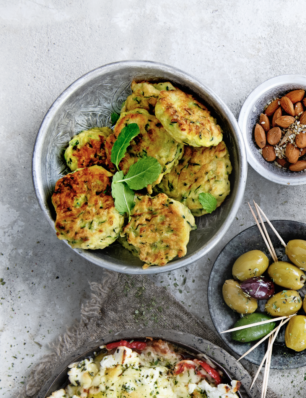 keftedes van courgette en komijn