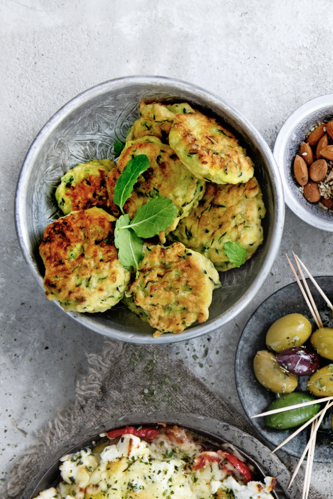 keftedes van courgette en komijn