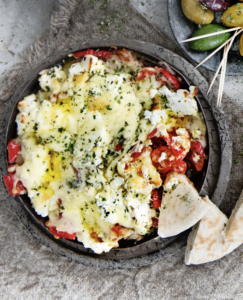 stoof van tomaat en paprika