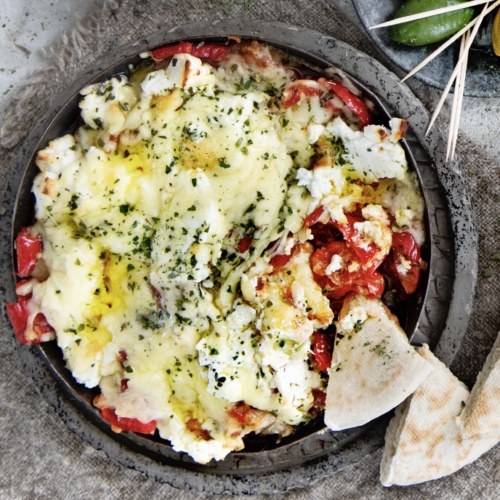 stoof van tomaat en paprika