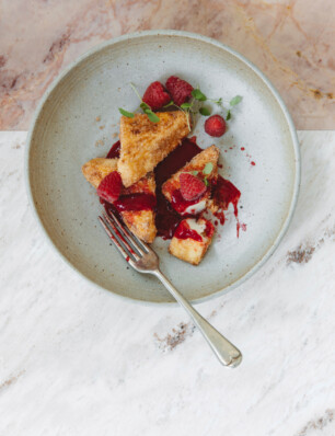 Spaanse leche frita met Licor 43