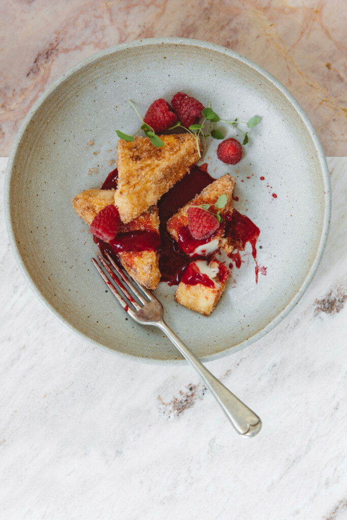 Spaanse leche frita met Licor 43