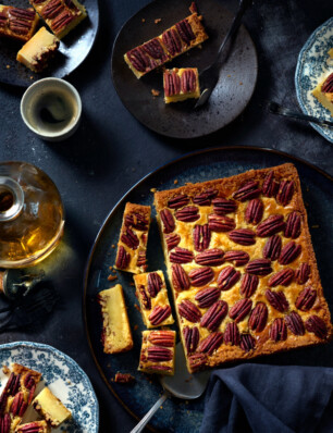 Rutgers whiskyboterkoek met pecannoten