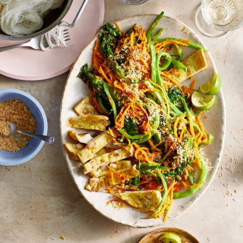 pittige indonesische groenten met trassi