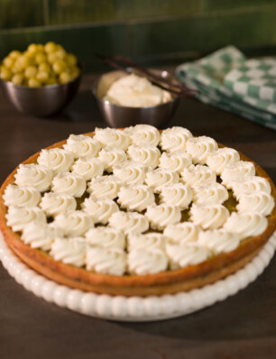 kruisbessenvlaai uit Vlaaien van Roel Peeters