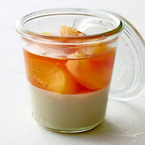 kweepeer panna cotta
