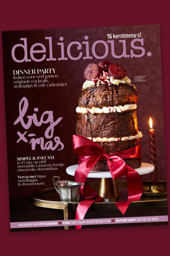 dit vind je in het big x-mas decembernummer van delicious.