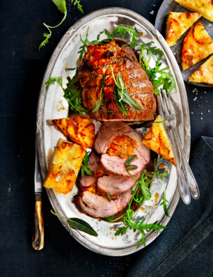 procureurrollade met pompoen en pancetta