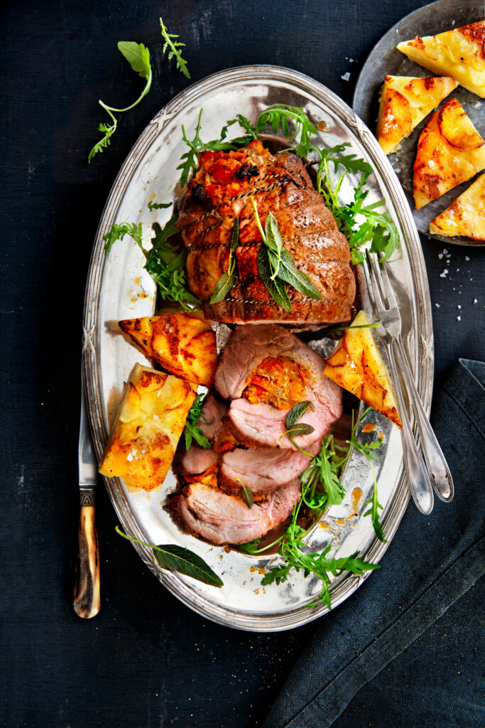 procureurrollade met pompoen en pancetta