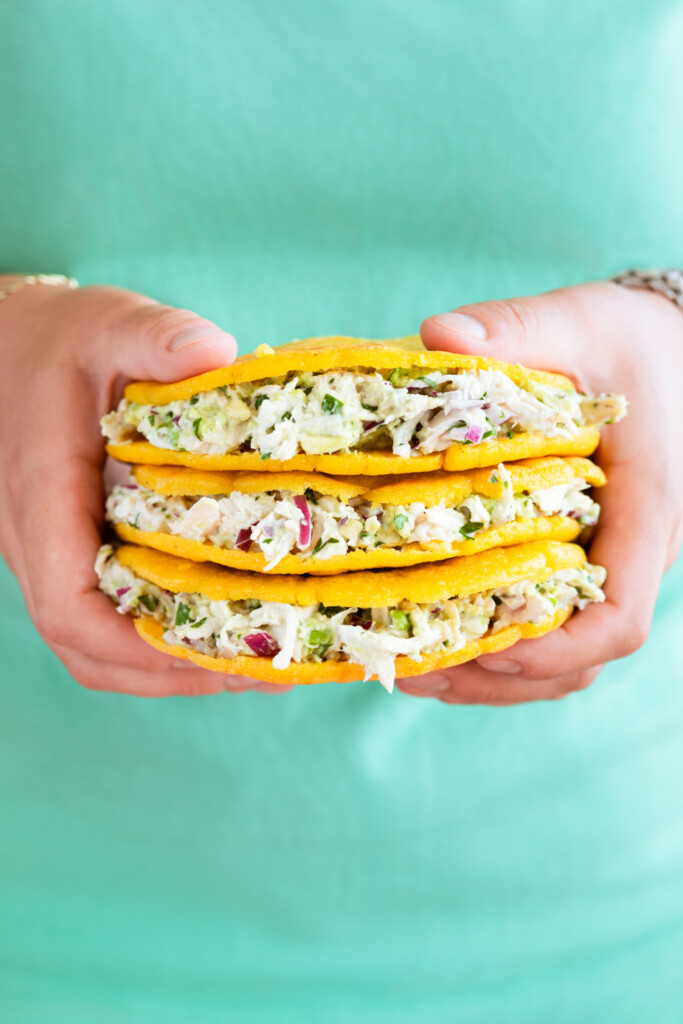 arepa uit Broodjes Bouwen van Soraya Riem