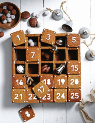 adventskalender van peperkoek