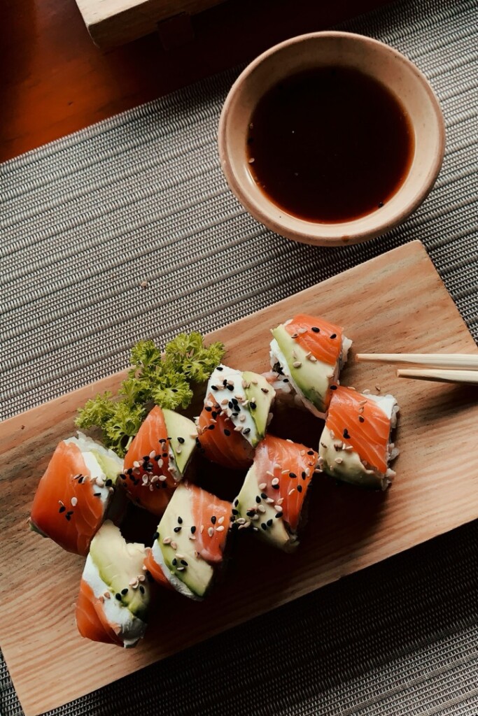 hoeveel sushi reken je per persoon?