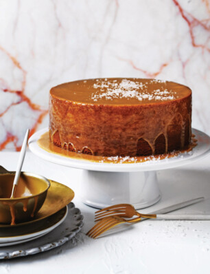 mudcake met witte chocolade en gember