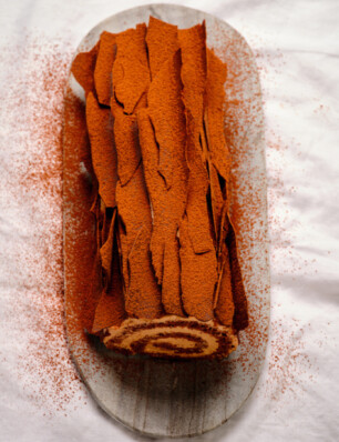 kerstboomstam – bûche de Noël