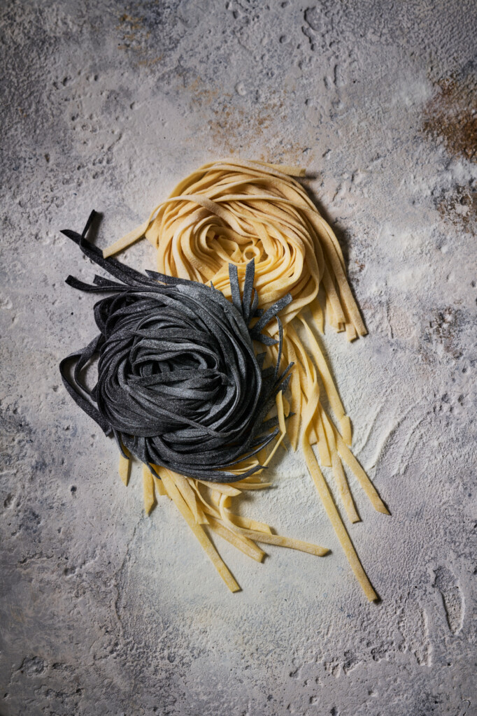 Receptfoto van pasta maken zonder machine
