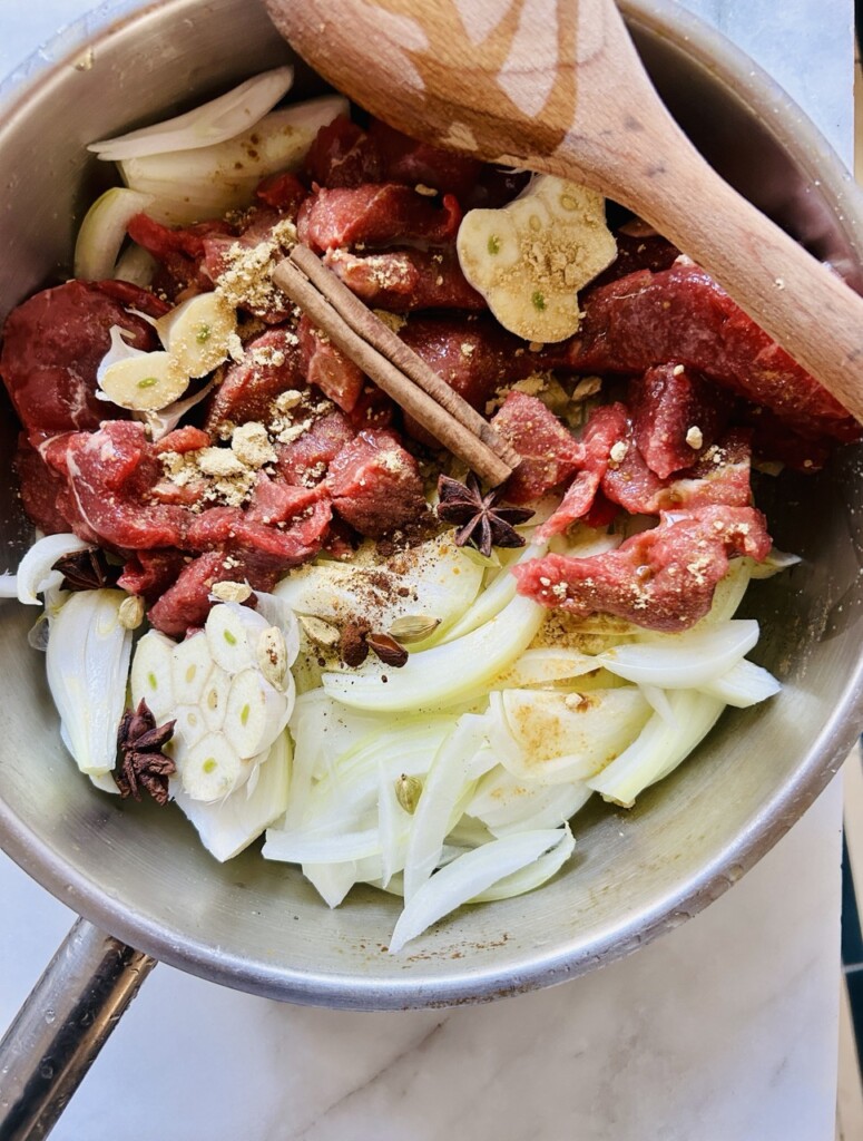 hachee stap voor stap