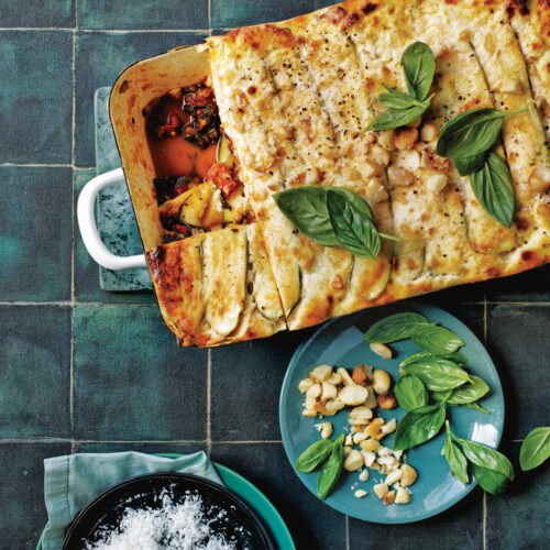 courgette ricotta lasagne